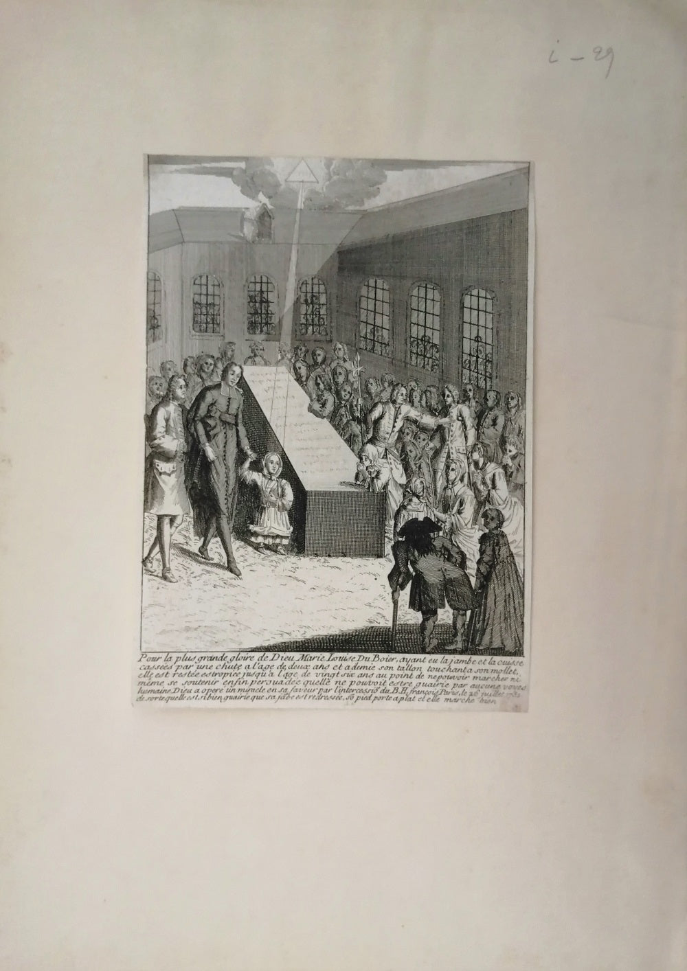 X Miracle de François de Paris, Marie-Louise Du Boier
