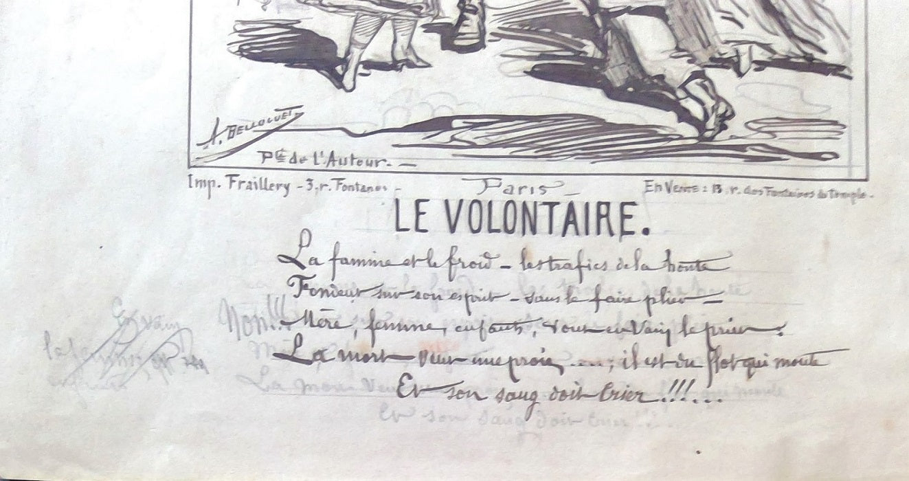 Belloguet A la Garde Nationale 1871