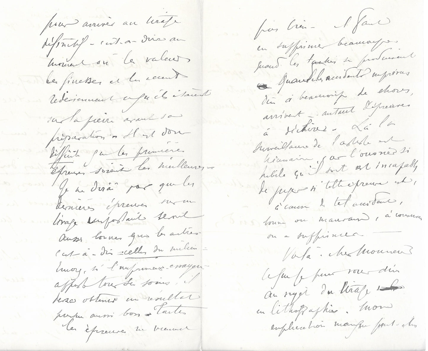 Léandre LAS 1902Propos sur la lithographie