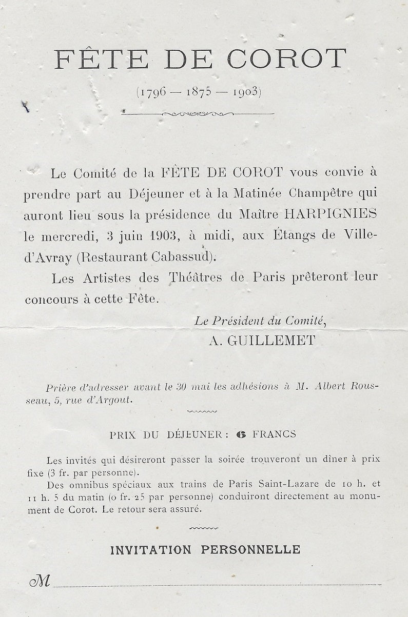 Lopisgich Fête à Corot 1903