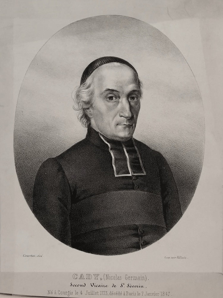 Courtin Portrait de Nicolas Germain Cady (1847)