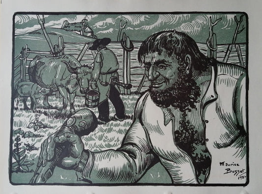 Busset Vacher du Lioran CANTAL 1924