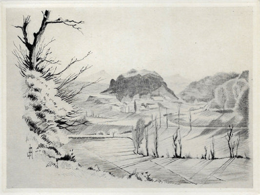 Archimbaud St-Sauves (Puy-de-Dôme) rocher de Chateauneuf vallée de la Dordogne