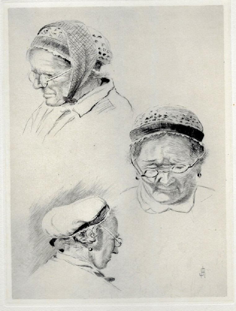 Archimbaud Goudet (Haute-Loire) Dentellières