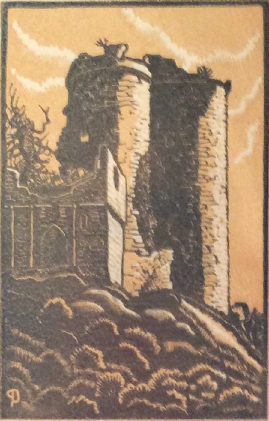 Devaux Château de Montaigu-le-Blin ALLIER XXe