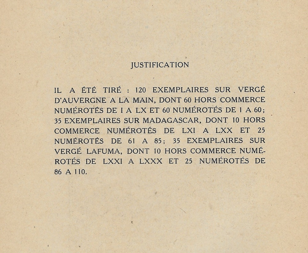 Angeli Hommage à Jean Angeli 1926