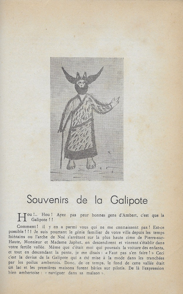 Angeli Barnicaud Mon Vieil Ambert 1955