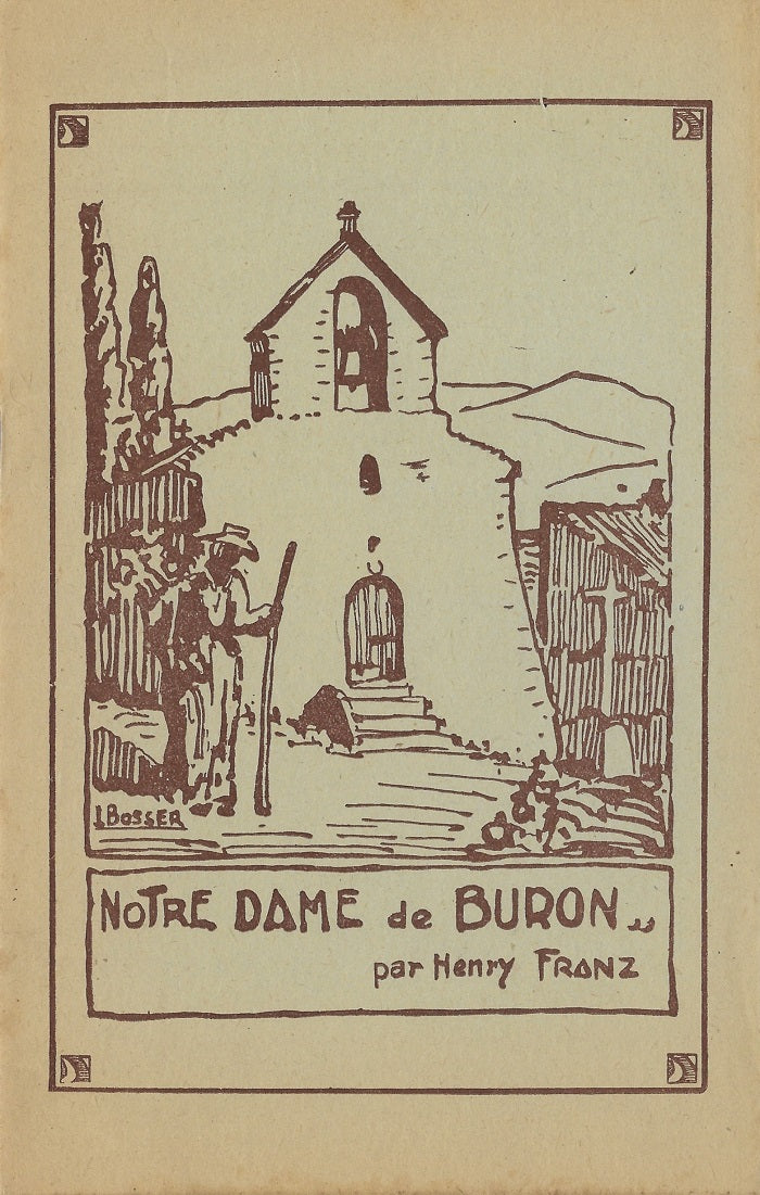 Franz Bosser Notre Dame de Buron Puy-de-Dôme XXe