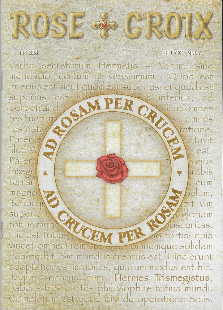 AMORC Revues année 2007