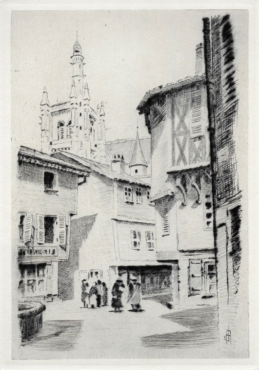 Archimbaud XIII Ambert Eglise St Jean 1948