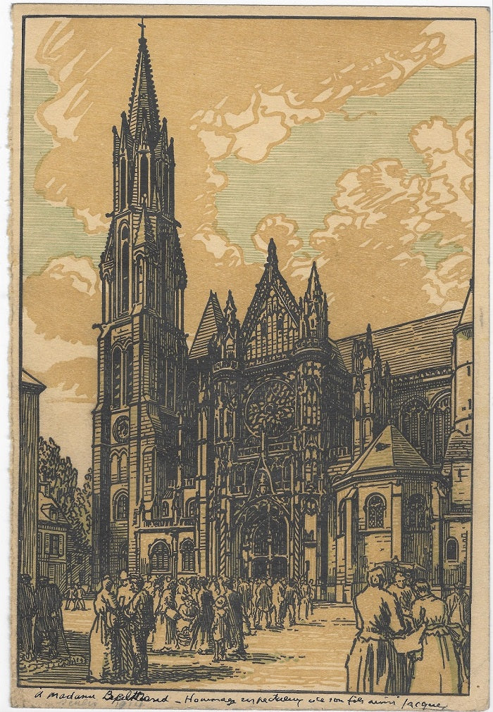 Beltrand Cathédrale de Senlis 1913