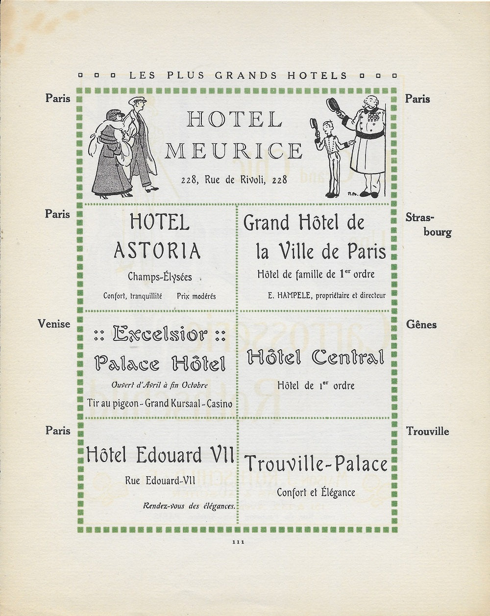Brissaud Chez Mercier Frères 1914