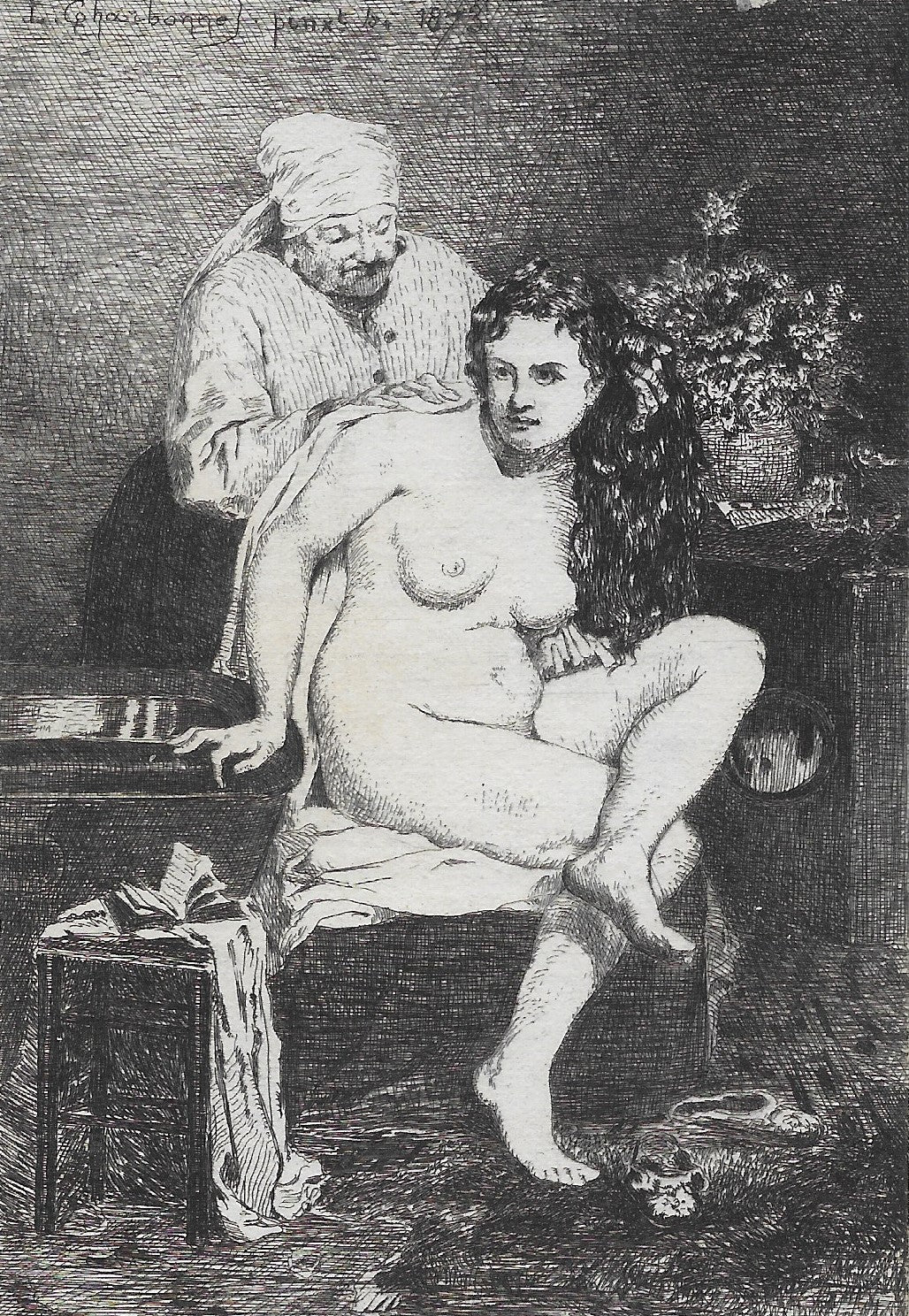 Charbonnel Paris à l'eau-forte n17 juillet 1873