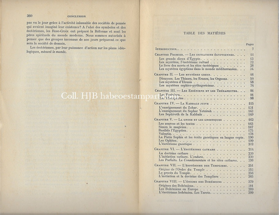 Marquès-Riviere Histoire des Doctrines ésotériques 1940