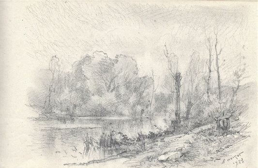 Noirot 48 Une Vanne près de Royat (1923)