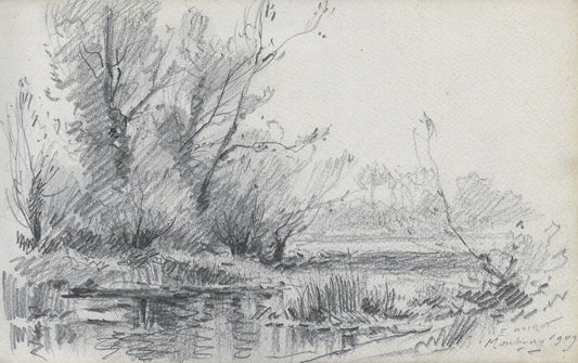 Noirot 58 Étang à Montigny-sur-Loing  (1909)