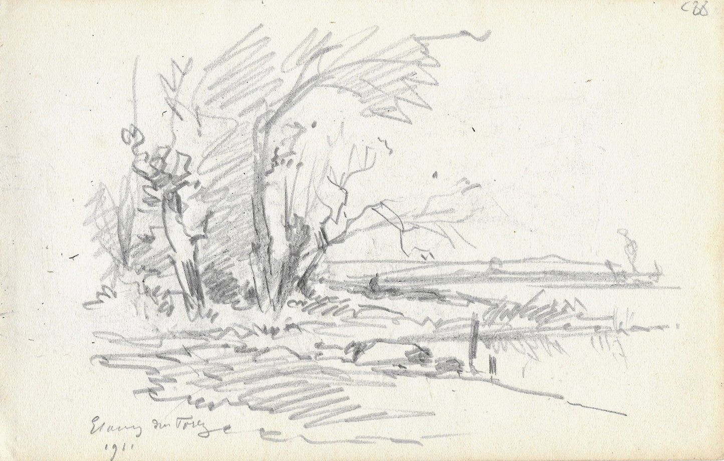 Noirot 88 Étang du Forez 1911