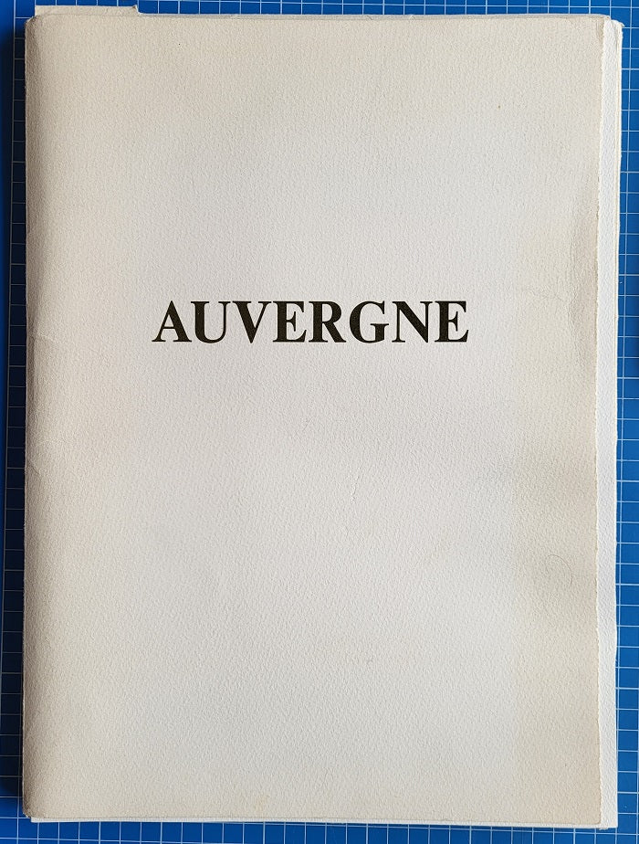 Raymond Auvergne Dix dessins 1976