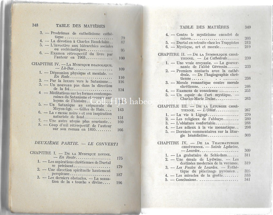 Seillière Ernest J. K. Huysmans 1931