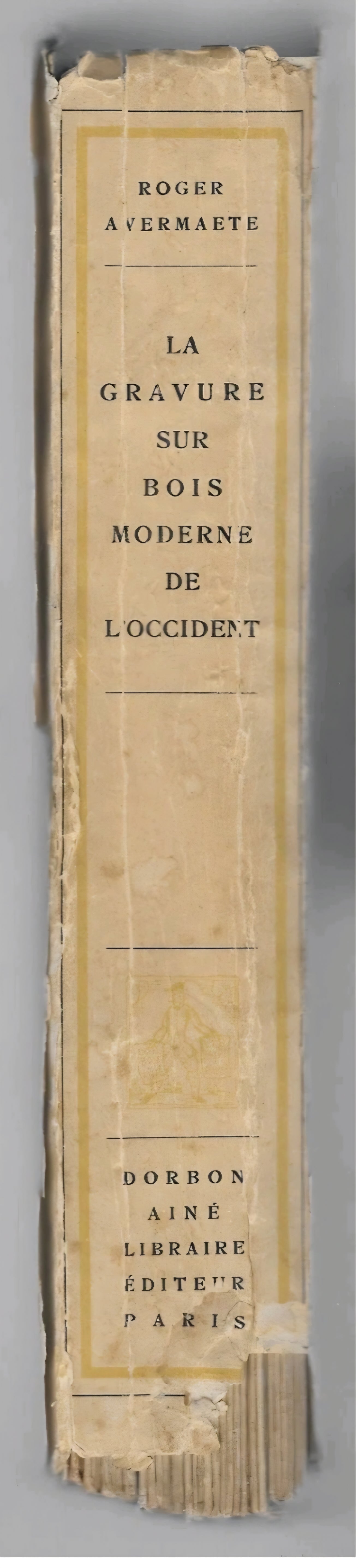 Avermaete La Gravure sur bois moderne de l'occident
