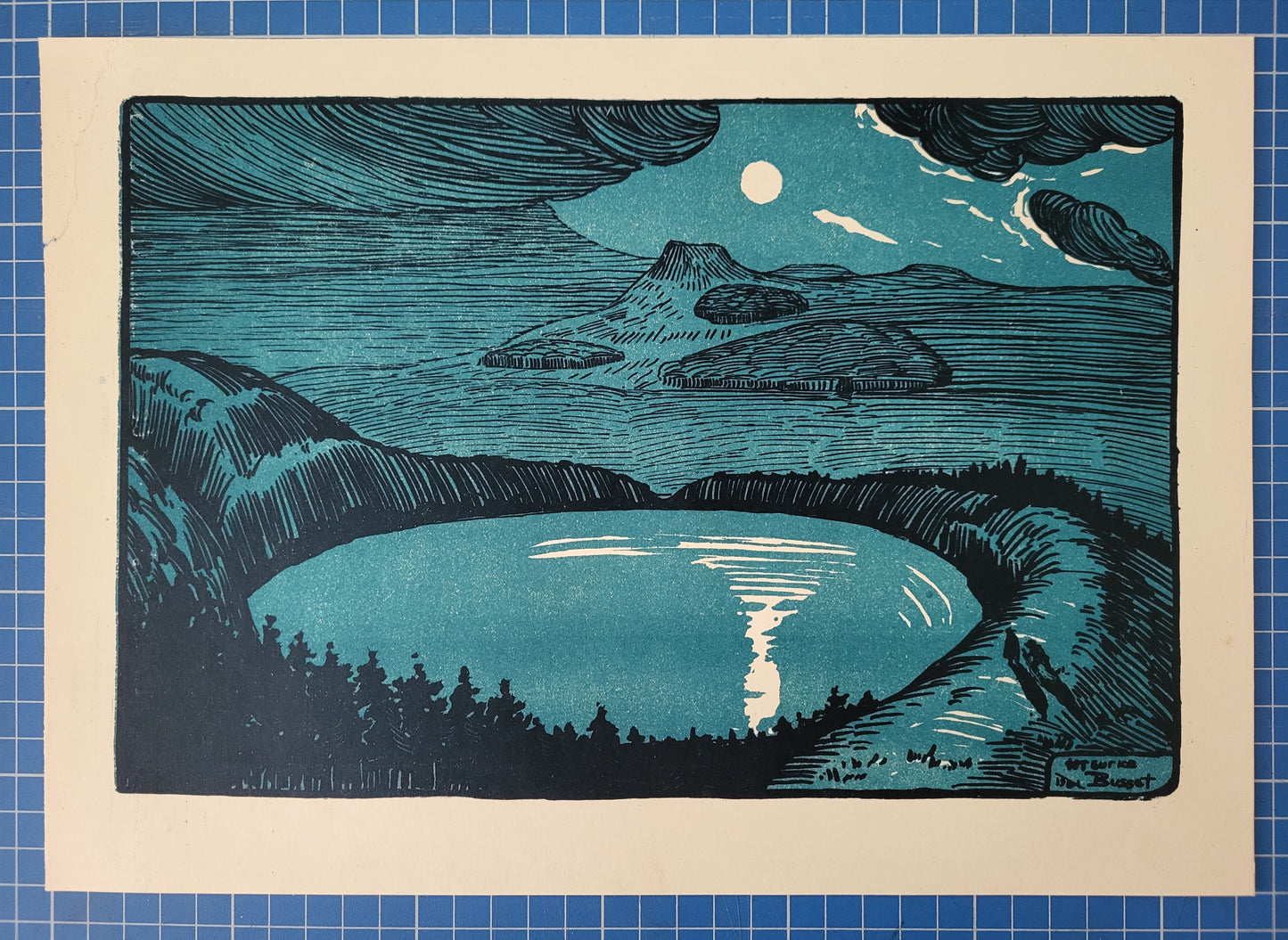 Busset Monts Dore Lac Pavin Auvergne 1924