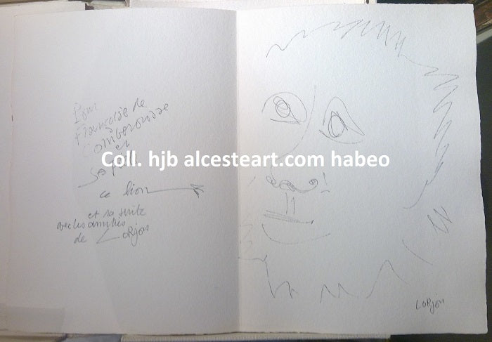 Lorjou Apollinaire Le bestiaire ou le cortège d'Orphée 1965