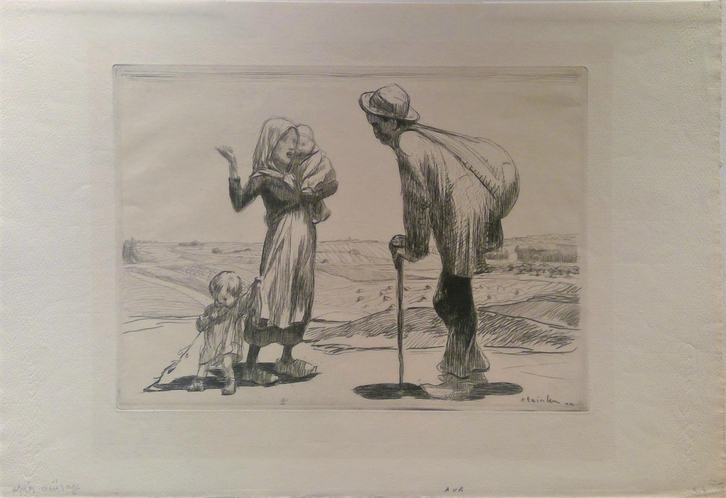 Steinlen Le Vagabond 1914