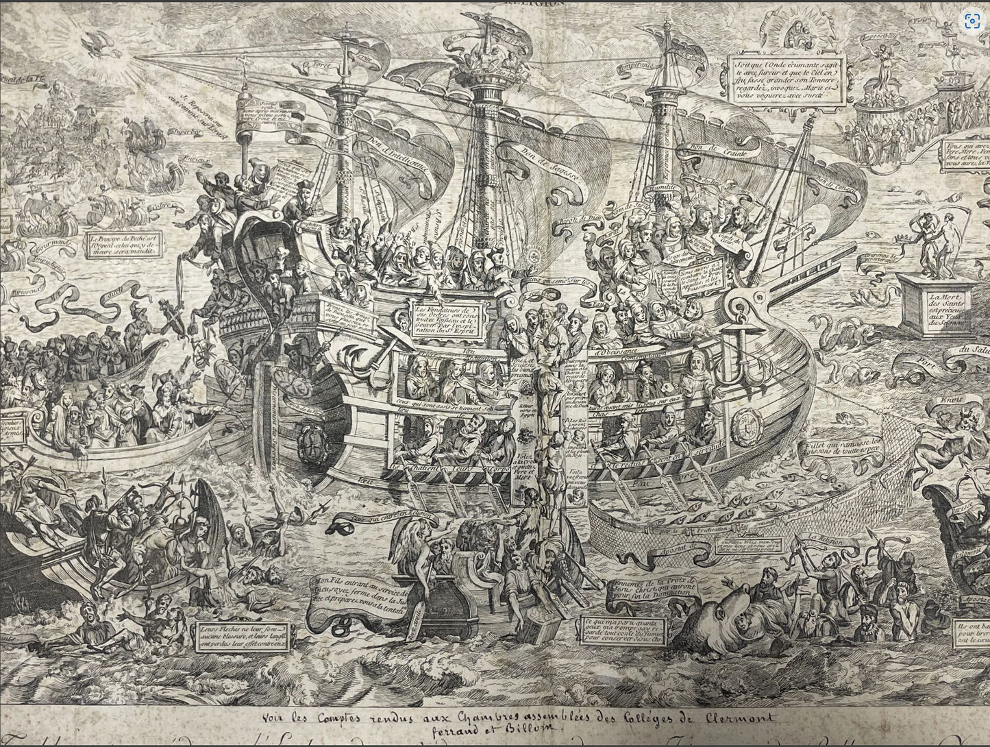 Moreau le Jeune Type de Religion Vaisseau des Jésuites