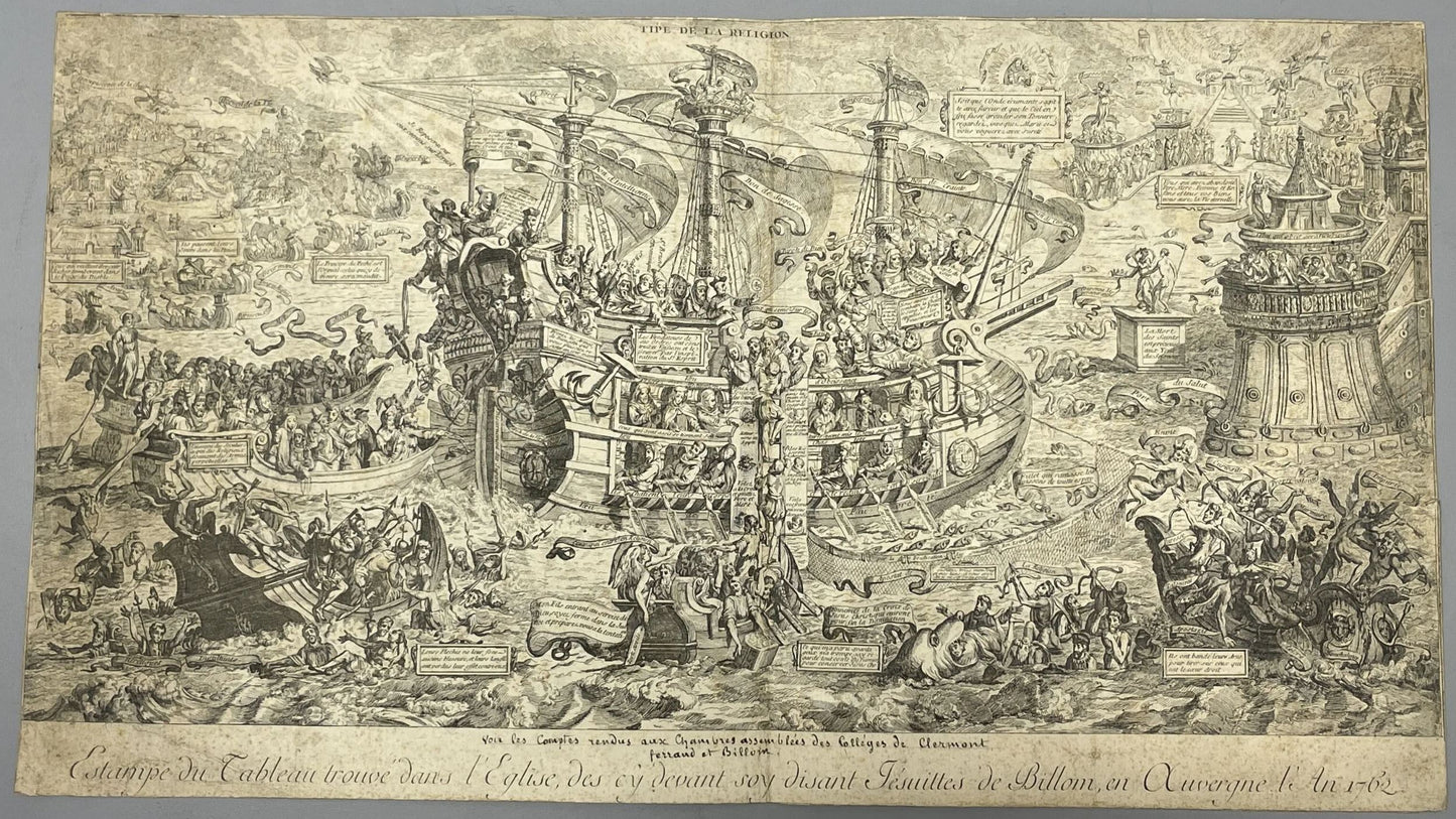 Moreau le Jeune Type de Religion Vaisseau des Jésuites