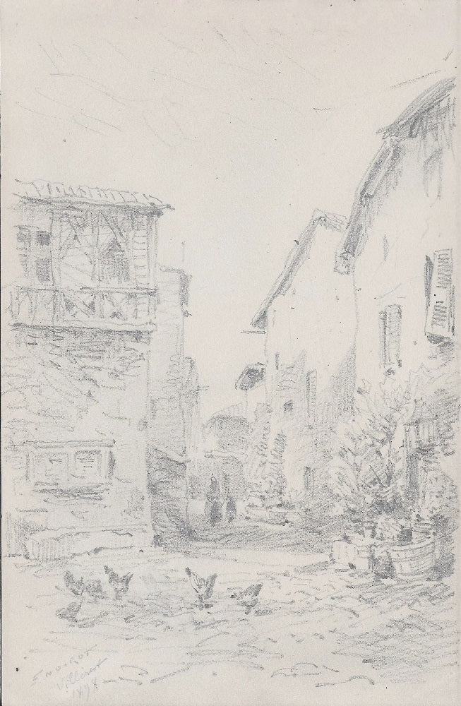 Noirot 109 Poules À Villerest (1898)