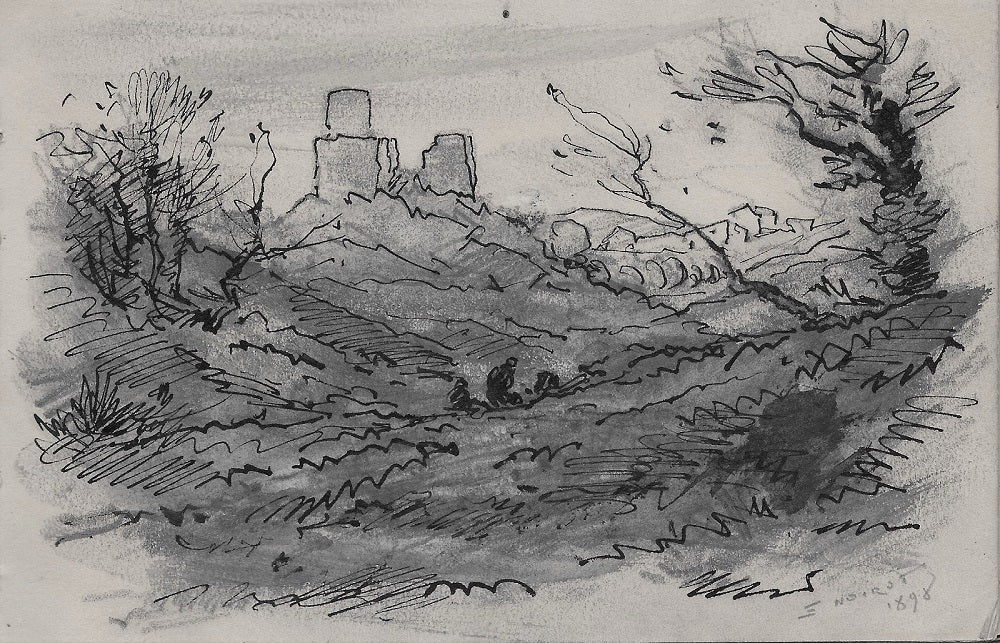 Noirot 110 Ruines du château de Saint-Maurice-sur-Loire (1898)