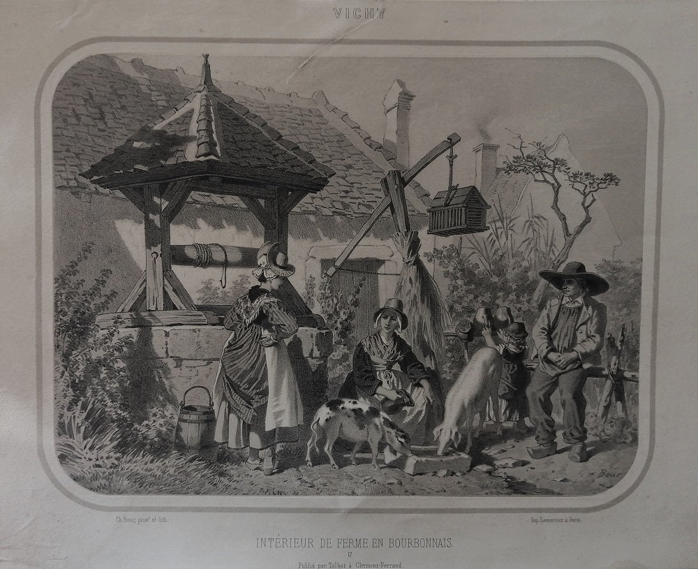 Bour Intérieur de ferme en Bourbonnais