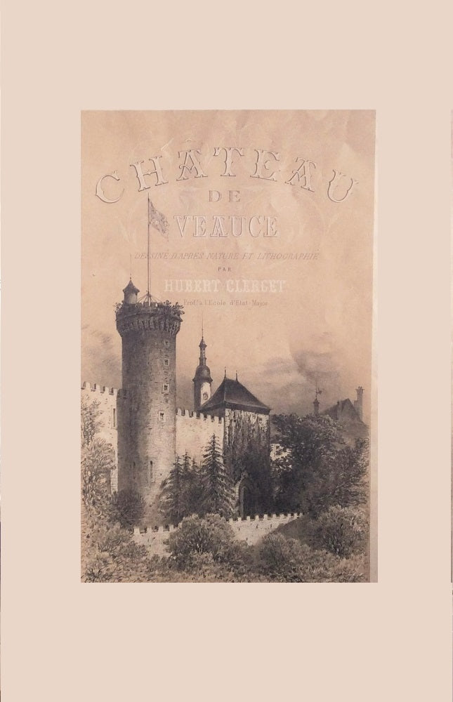 Clerget Château de Veauce Couverture (1872) Bourbonnais