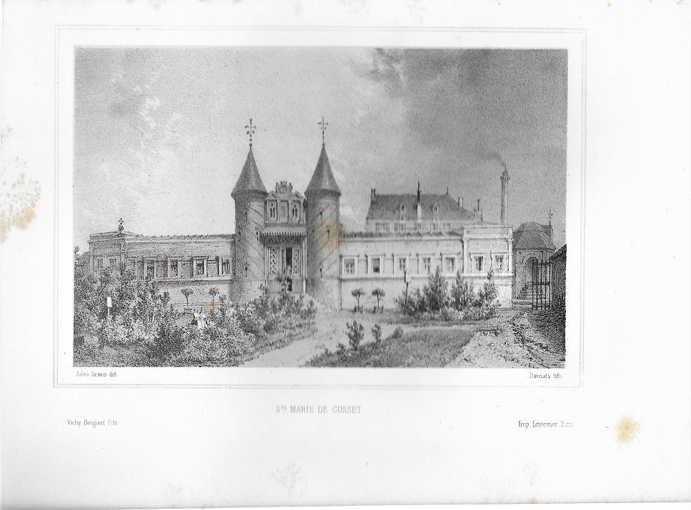 Dauzats Simon Ste Marie de Cusset (1857) Vichy Bourbonnais