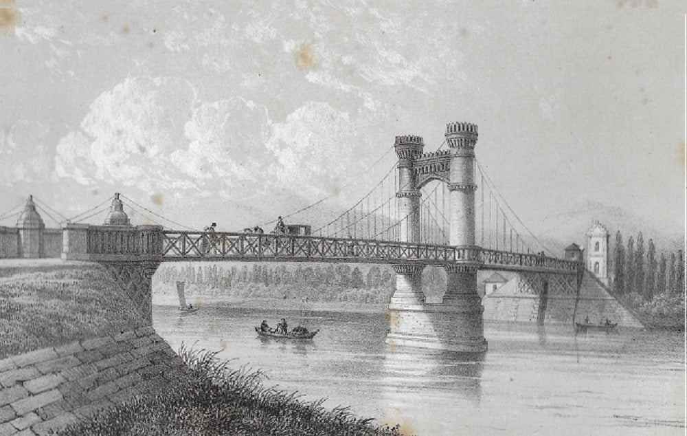 Deroy Simon Vichy Pont de Ris (1857) Bourbonnais