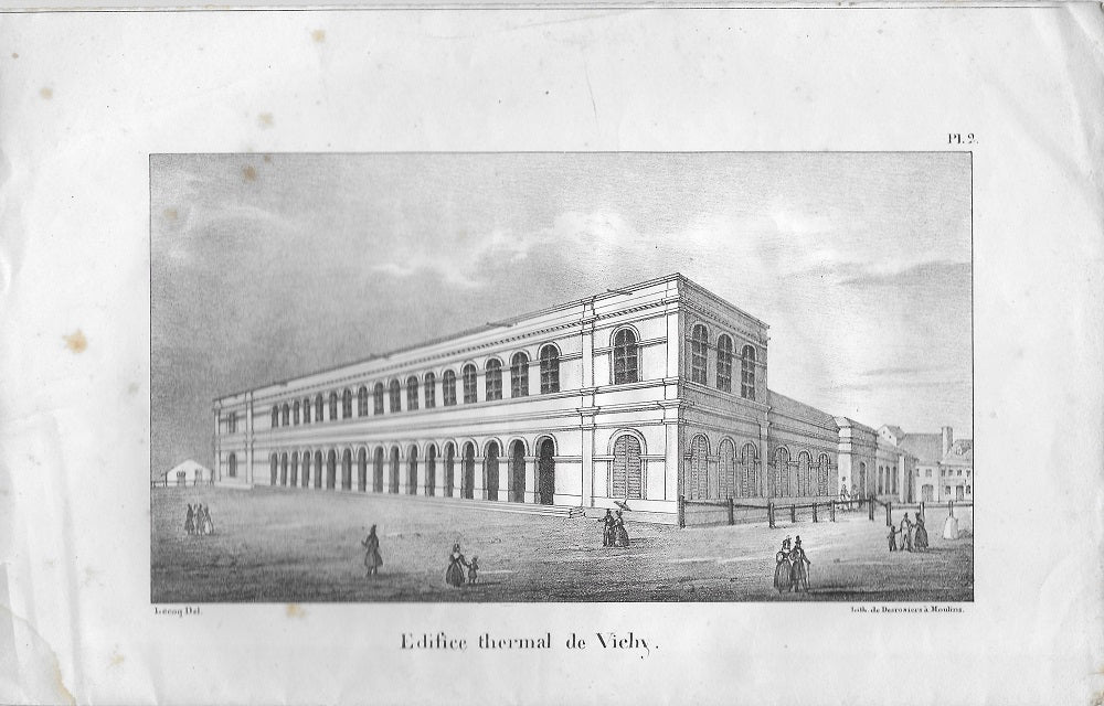 Lecoq Édifice thermal de Vichy (1836) Bourbonnais