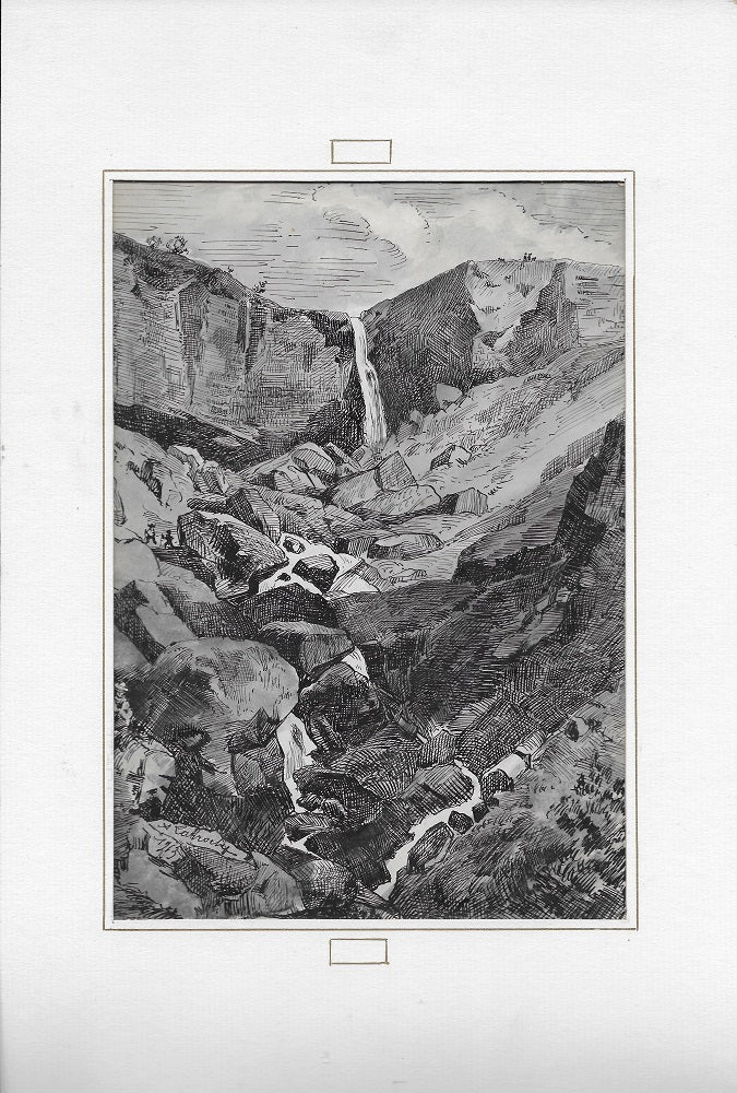 Larroche Le Mont-Dore Grande cascade PUY-DE-DÔME