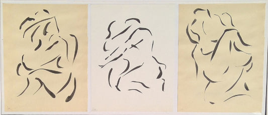 Montchougny Corps Variations en Noir (1983)