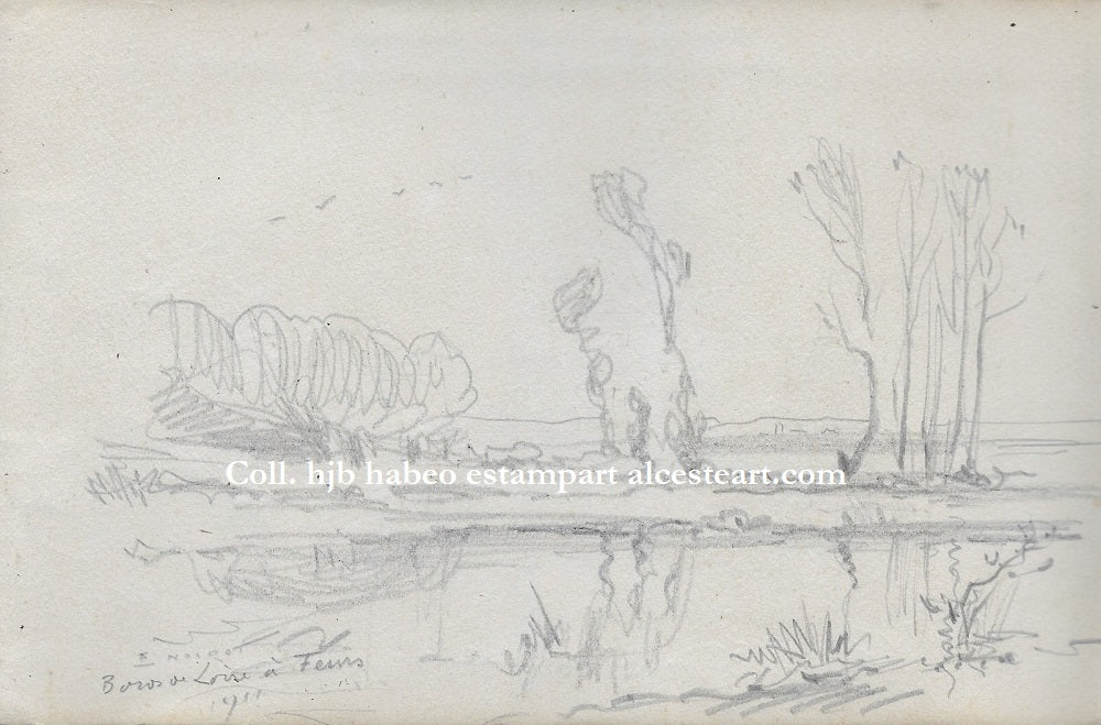 Noirot 90 Bords de Loire à Feurs (1911)