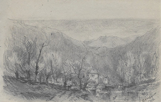 Noirot 34 Chemin vers un moulin (1923)