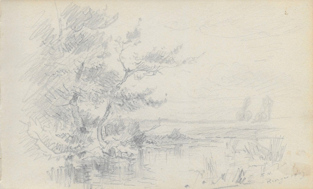 Noirot 62 Etang à Riorges (1909)