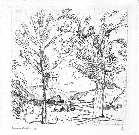 Beltrand Menu du Prix de la Gravure 1938 (1/16)