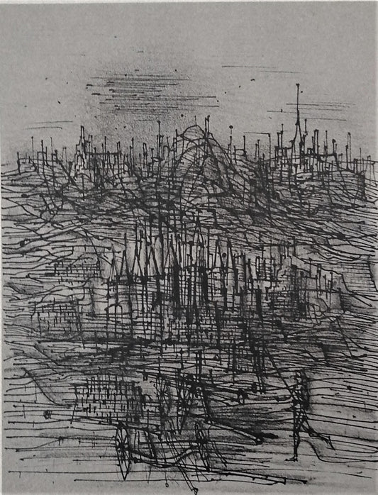 Carzou Paysage au soldat en armure (4/200)