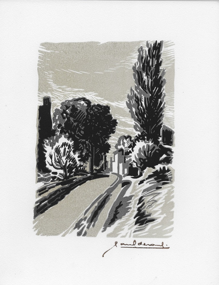 Devaux Rue au Vernet près Vichy (1948) BOURBONNAIS