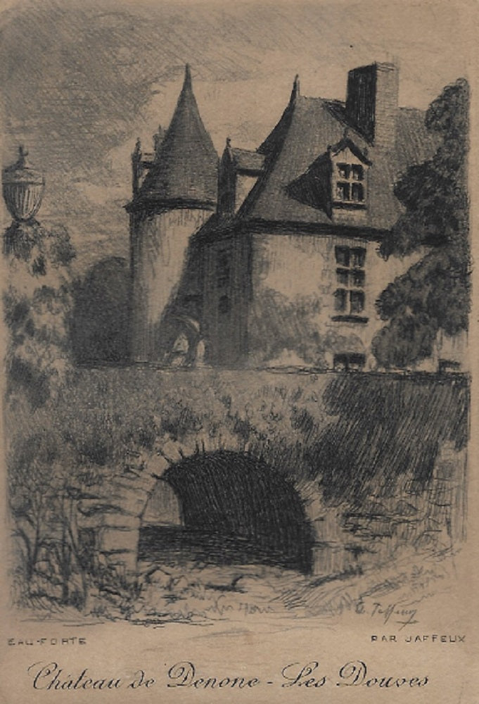 Jaffeux Château de Denone Les Douves Puy-de-Dôme Auvergne