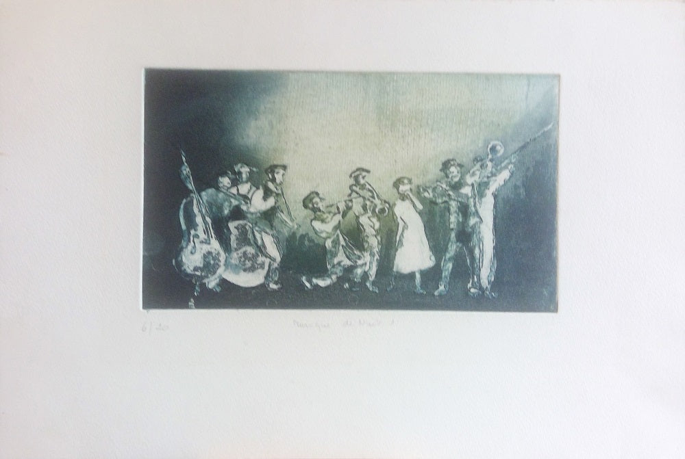 James Musique de nuit I Banda Aquatinte 6/20