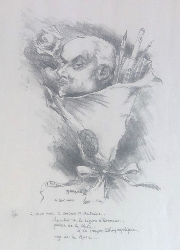 Jonas Villa Menu de la Légion d’Honneur du Dr. Paul Antoine (1/32, 1930)