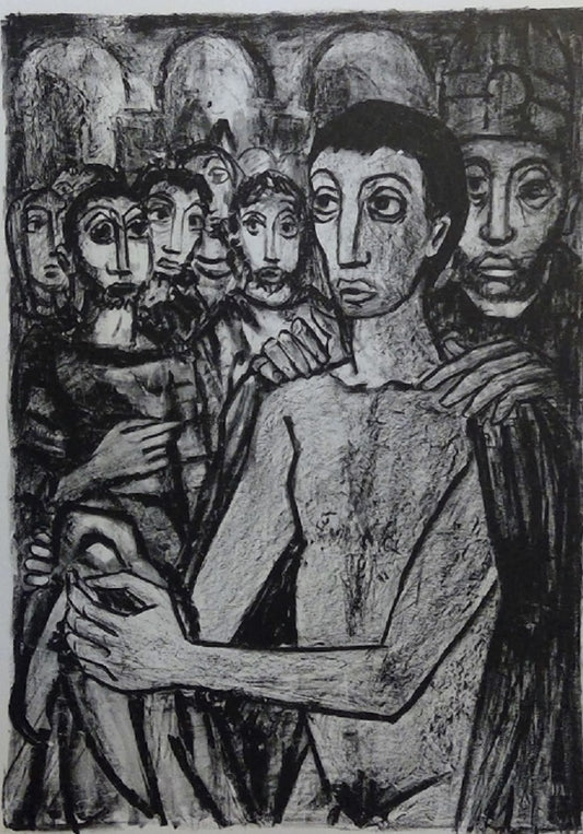 Loisel Saint François et l’évêque d’Assise (Planche refusée)
