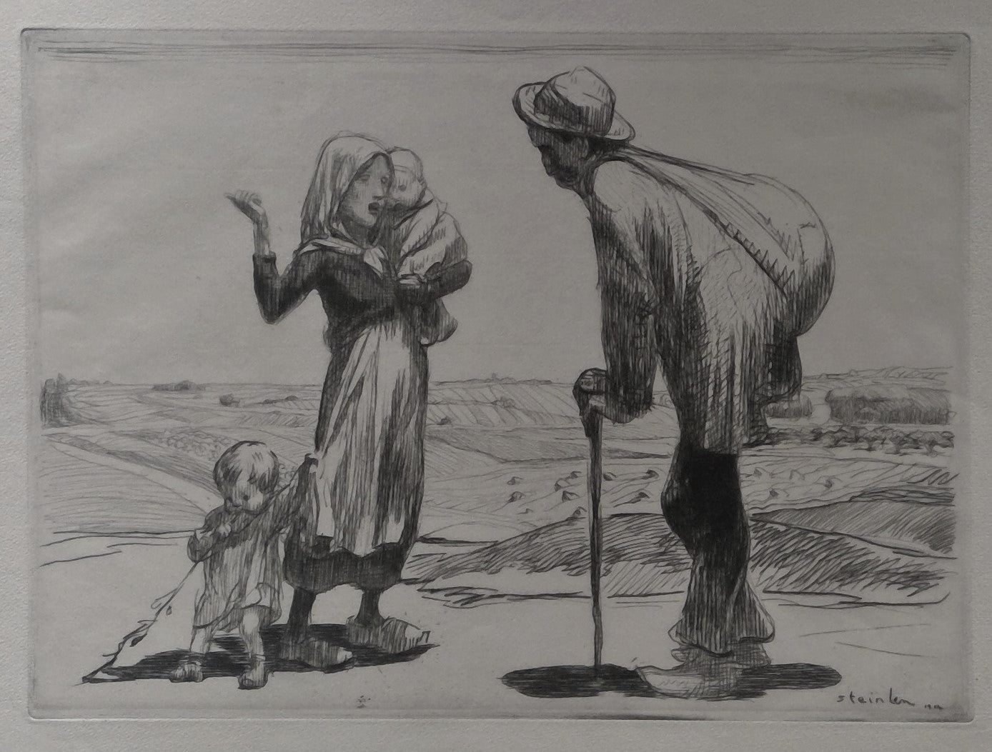 Steinlen Le Vagabond 1914