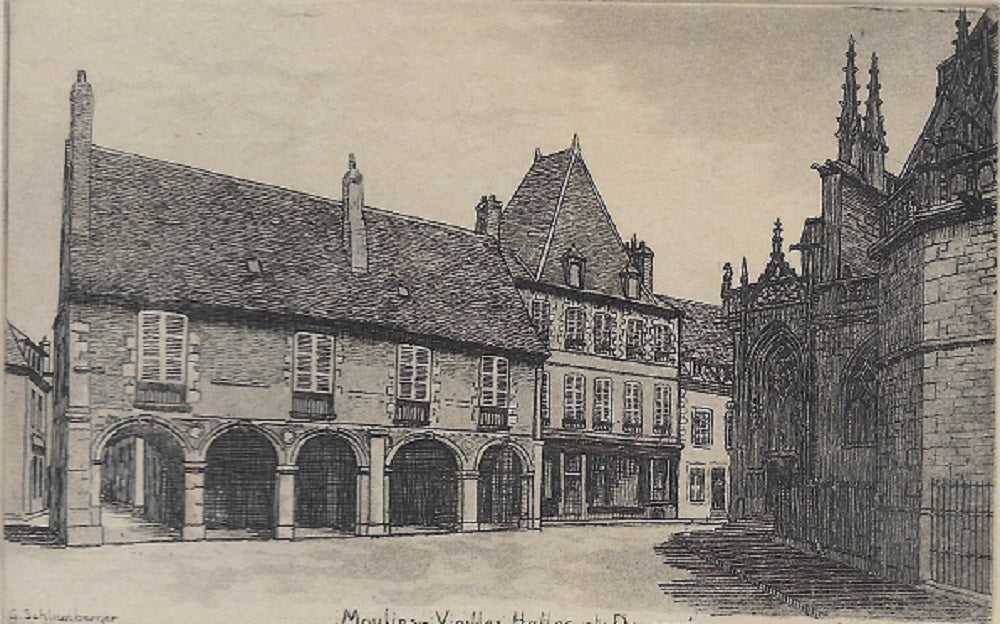 Schlumberger Moulins Vieilles Halles et Doyenné Bourbonnais